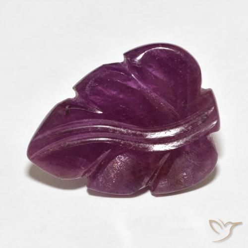 9.79ct Натуральный Medium Dark-Purple Рубин, причудливая, Непрозрачный