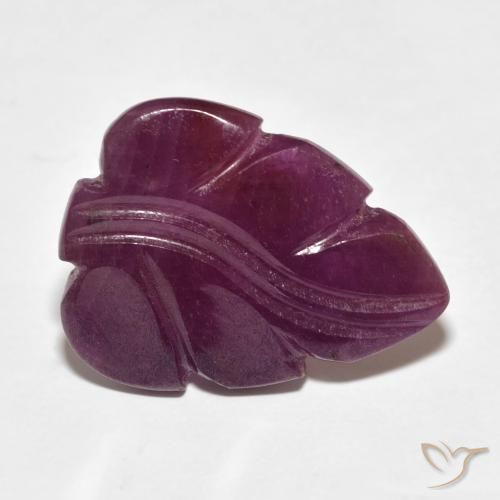 9.79 карата, натуральный Medium Dark-Purple Рубин, причудливая, Непрозрачный