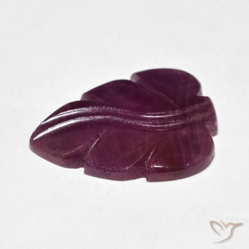 9.79 карата, натуральный Medium Dark-Purple Рубин, причудливая, Непрозрачный