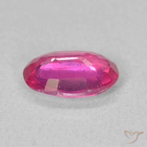 1.16 карата, натуральный Medium Dark-Pink Рубин, Овал, Чистота VS