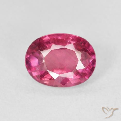 1.88ct Натуральный Розовато-красный Рубин, Овал, VS-SI