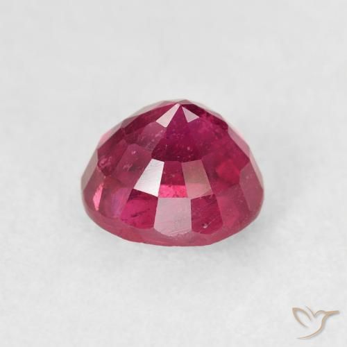 1.72 карата, натуральный Medium Dark-Pink Рубин, Круглый, VS-SI