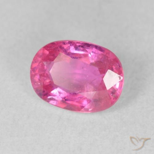 1.88 карата, натуральный Medium Dark-Pink Рубин, Овал, VS-SI