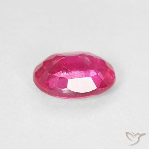 1.12 карата, натуральный Medium Dark-Pink Рубин, Овал, Чистота VS
