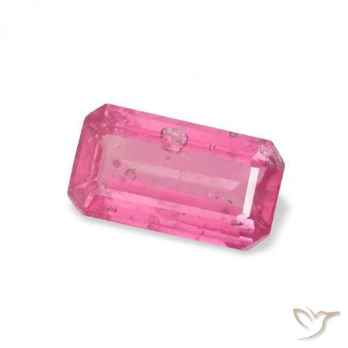 1.63 карата, натуральный Medium Dark-Pink Рубин, Октагон / Изумрудная Огранка, SI