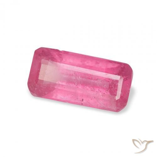 1.92 карата, натуральный Medium Dark-Pink Рубин, Октагон / Изумрудная Огранка, SI