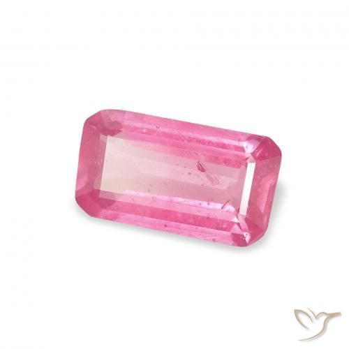 1.19 карата, натуральный Medium Dark-Pink Рубин, Октагон / Изумрудная Огранка, VS-SI