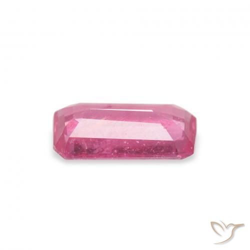 1.19 карата, натуральный Medium Dark-Pink Рубин, Октагон / Изумрудная Огранка, VS-SI