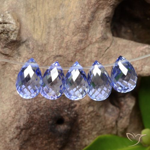 3.82ctw Натуральный Intense Blue  Сапфир, Бриолет, VVS-VS