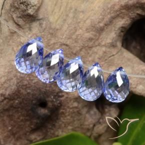 3.82 карата, натуральный Intense Blue  Сапфир, Бриолет, VVS-VS
