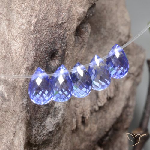 2.29ctw Натуральный Intense Blue  Сапфир, Бриолет, VVS-VS