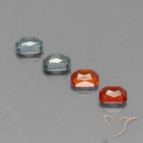 1.94 карата, натуральный Многоцветный Сапфир, Изумрудная огранка, Чистота VS