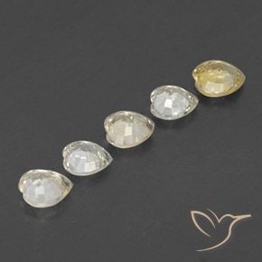 1.69 карата, натуральный Палевый Сапфир, Сердце, VVS-VS