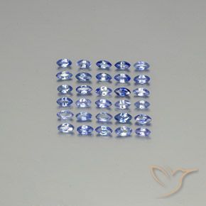 2.64ctw Натуральный Голубые Сапфир, Маркиза, VVS-VS
