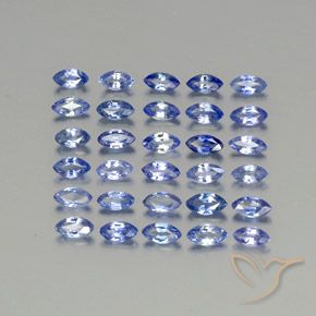2.64 карата, натуральный Голубые Сапфир, Маркиза, VVS-VS