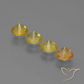 1.86 карата, натуральный Многоцветный Сапфир, Круглый, VVS-VS