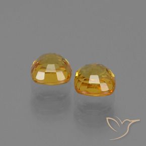 1.16 карата, натуральный Абрикос Апельсин Сапфир, Подушка, Чистота VS