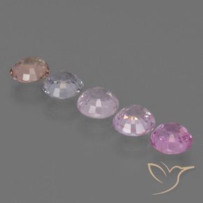 2.94 карата, натуральный Многоцветный Сапфир, Круглый, Чистота VS