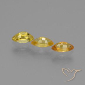 1.27 карата, натуральный Ярко-оранжевый Сапфир, Маркиза, VVS-VS