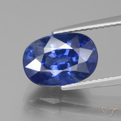 4.81ct Натуральный Васильково-синий Сапфир, Овал, Чистота VS