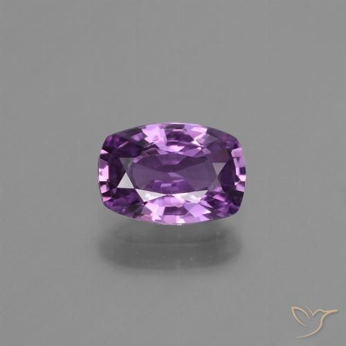 1.12ct Натуральный Темно-фиолетовый Сапфир, Подушка, VVS-VS