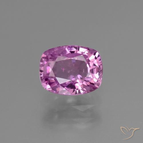 1.47ct Натуральный Средний фиолетовый Сапфир, Подушка, Чистота VS