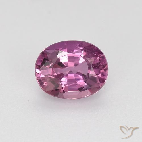0.72ct Натуральный Средний фиолетовый Сапфир, Овал, VVS-VS
