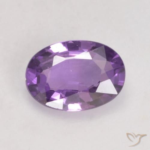 0.48ct Натуральный Ирис Вайолет Сапфир, Овал, Чистота VS
