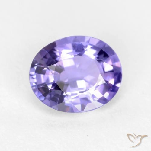 0.48ct Натуральный Розовато-фиолетовый Сапфир, Овал, Чистота VS