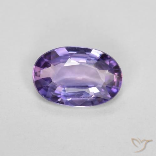 0.40ct Натуральный Пурпурно-розовый Сапфир, Овал, Чистота VS
