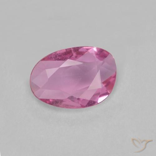 0.76ct Натуральный Темно-розовый Сапфир, причудливая, Чистота VS