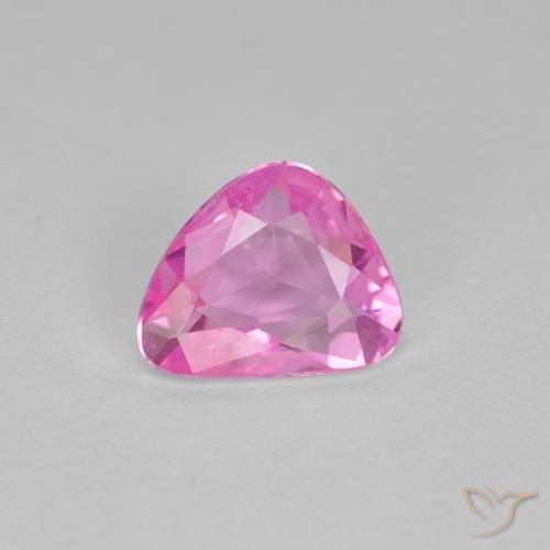 0.81ct Натуральный Интенсивный фиолетовый Сапфир, причудливая, Чистота VVS