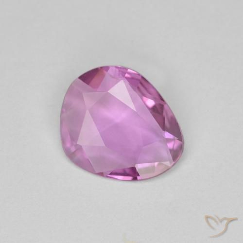 0.84ct Натуральный Пурпурно-розовый Сапфир, причудливая, VVS-VS