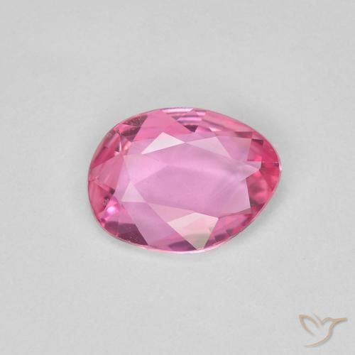 0.92ct Натуральный Средний розовый Сапфир, причудливая, VVS-VS