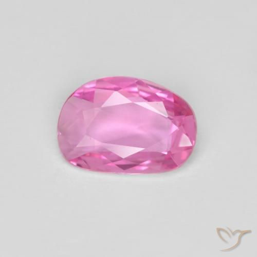 0.60ct Натуральный Королевский фиолетовый розовый Сапфир, причудливая, Чистота VVS