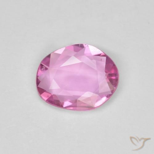 0.95ct Натуральный Средний розовый Сапфир, причудливая, Чистота VVS
