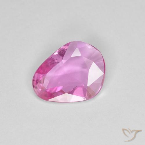 0.91ct Натуральный Средний розовый Сапфир, причудливая, VVS-VS
