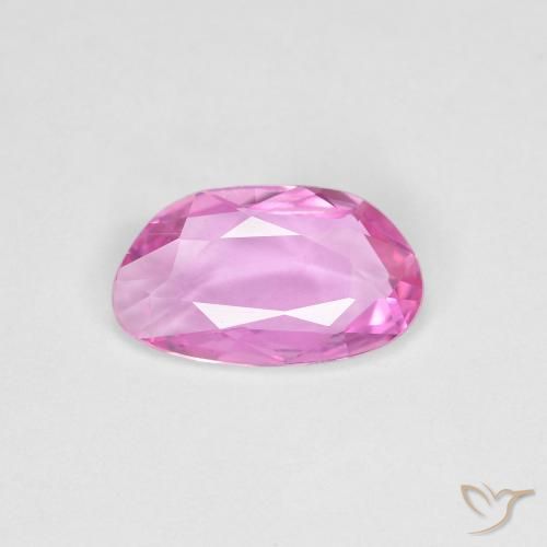 0.94ct Натуральный Королевский фиолетовый розовый Сапфир, причудливая, VVS-VS