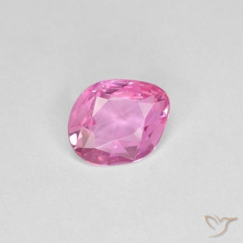 0.69ct Натуральный Темно-розовый Сапфир, причудливая, VVS-VS
