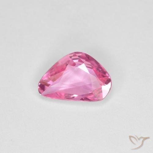 0.75ct Натуральный Королевский фиолетовый розовый Сапфир, причудливая, VVS-VS