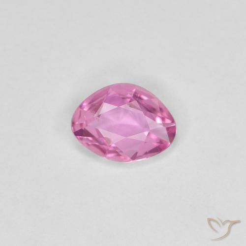 0.58ct Натуральный Королевский фиолетовый розовый Сапфир, причудливая, VVS-VS