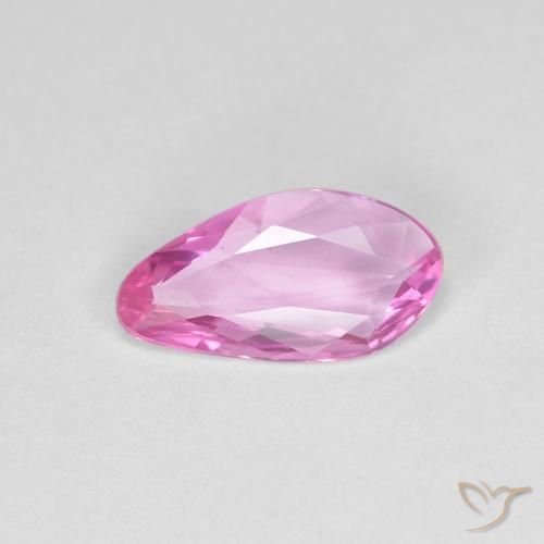 0.78ct Натуральный Средний розовый Сапфир, причудливая, VVS-VS