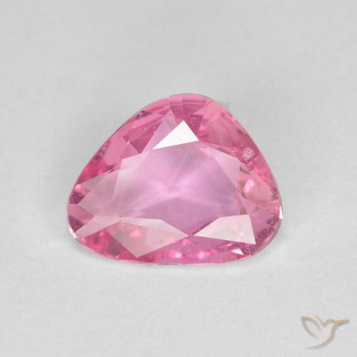 0.66ct Натуральный Средний розовый Сапфир, причудливая, Чистота VS