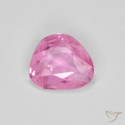 0.60ct Натуральный Средний розовый Сапфир, причудливая, Чистота VS
