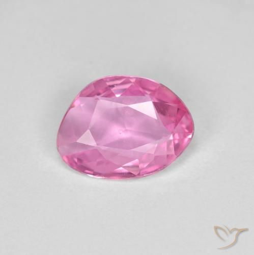 0.80ct Натуральный Насыщенный розовый Сапфир, причудливая, VVS-VS