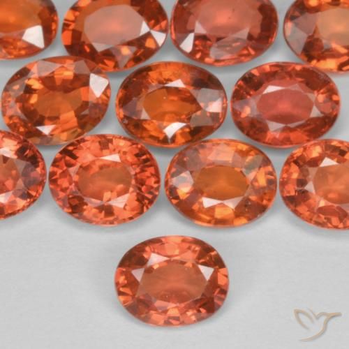 0.41ct Натуральный Смородина красная Сапфир, Овал, Чистота VS