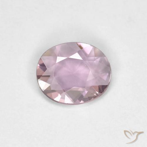 0.46ct Натуральный Розовато-пурпурный Сапфир, Овал, Чистота VVS
