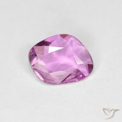 0.72ct Натуральный Интенсивный розовато-фиолетовый Сапфир, причудливая, Чистота VS
