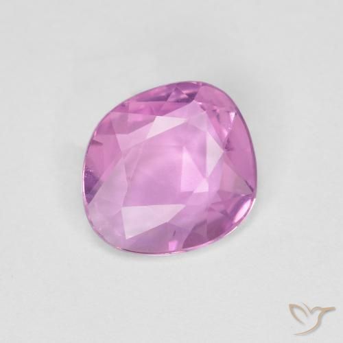 0.77ct Натуральный Розовато-пурпурный Сапфир, причудливая, Чистота VS