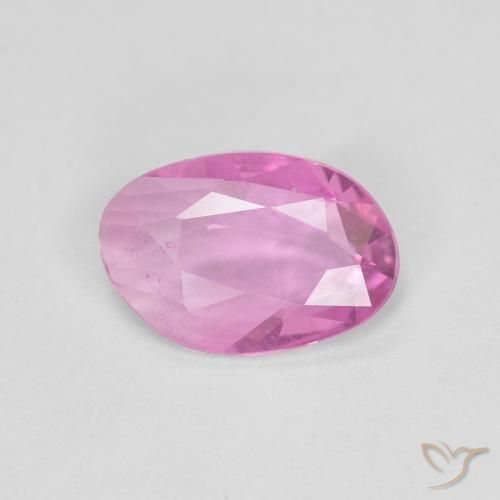 0.64ct Натуральный Средний розовый Сапфир, причудливая, Чистота VS